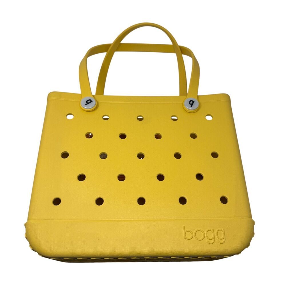 Bogg Bag Bogg Tote Yellow Waterproof Washable Rubber Beach Bag large